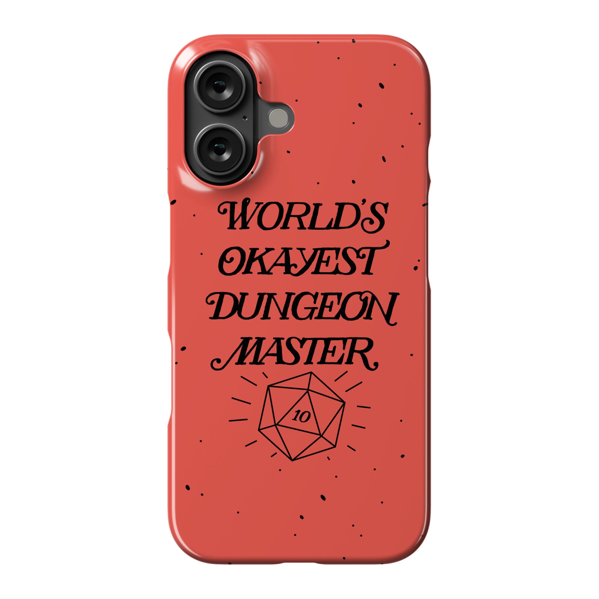 World's Okayest Dungeon Master Phone Case